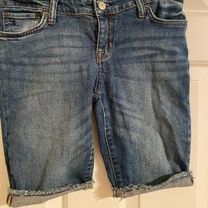 Ralph Lauren distressed denim cutoffs